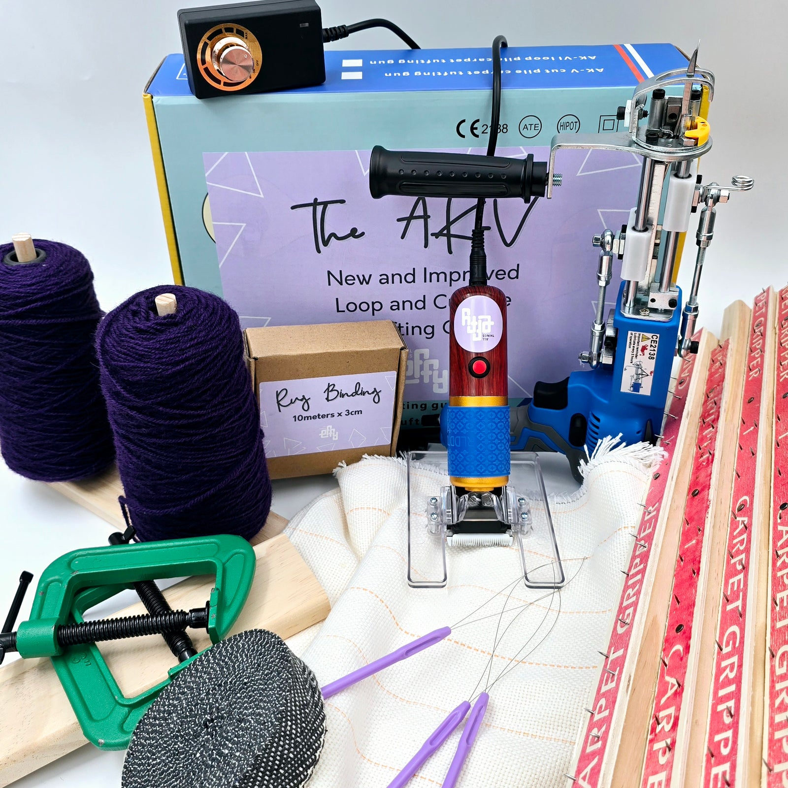 The Ultimate Rug Tufting Starter Kit - Pre-Order Ships Approx June 15, 2026