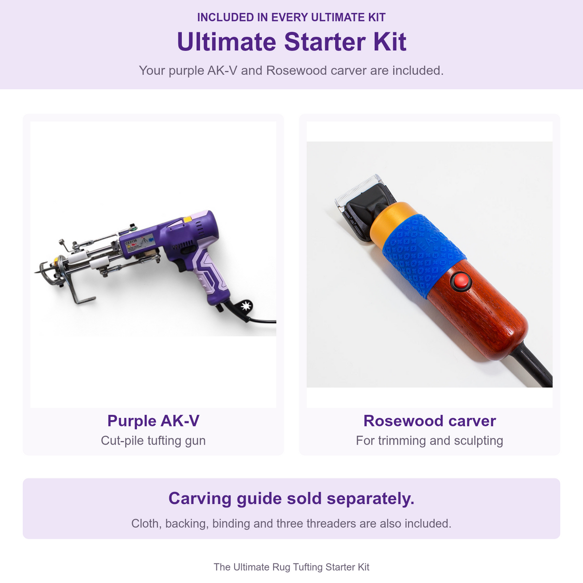 The Ultimate Rug Tufting Starter Kit | Pre-order Ships Approx. October 30, 2026