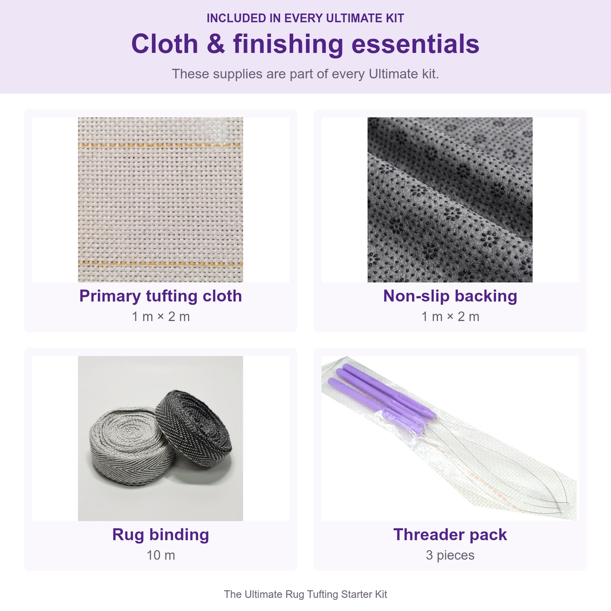 The Ultimate Rug Tufting Starter Kit | Pre-order Ships Approx. October 30, 2026