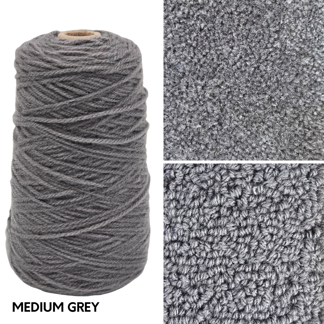 New Soft Matte 100% Acrylic Rug Yarn 250gms Cones - Pre Order Ships approx June 5th