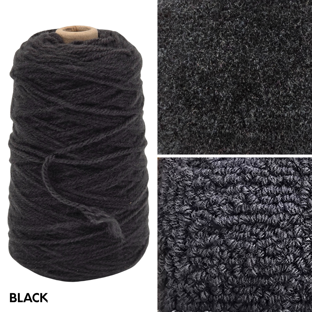 New Soft Matte 100% Acrylic Rug Yarn 250gms Cones - Pre Order Ships approx June 5th