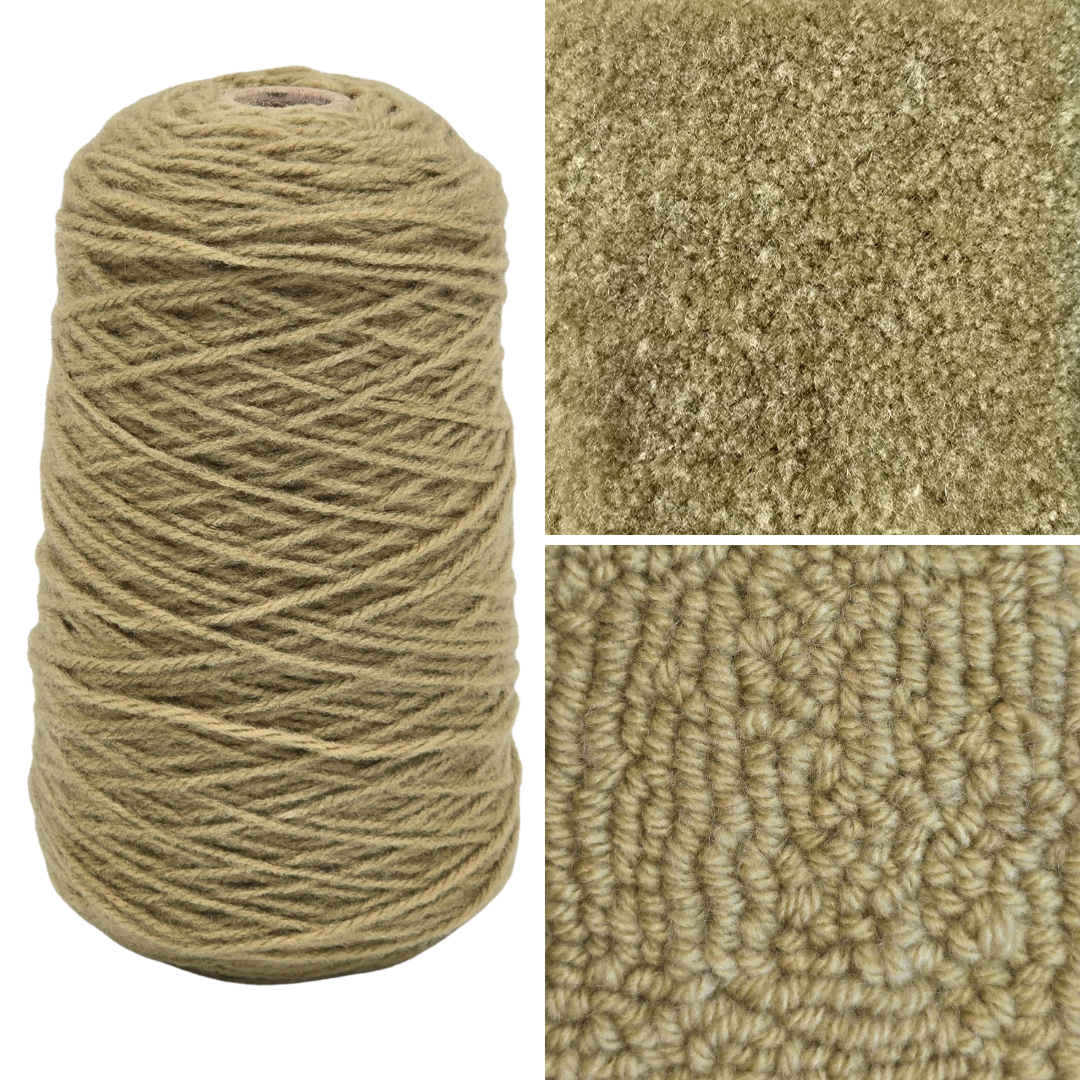 New Soft Matte 100% Acrylic Rug Yarn 250gms Cones - Pre Order Ships approx June 5th