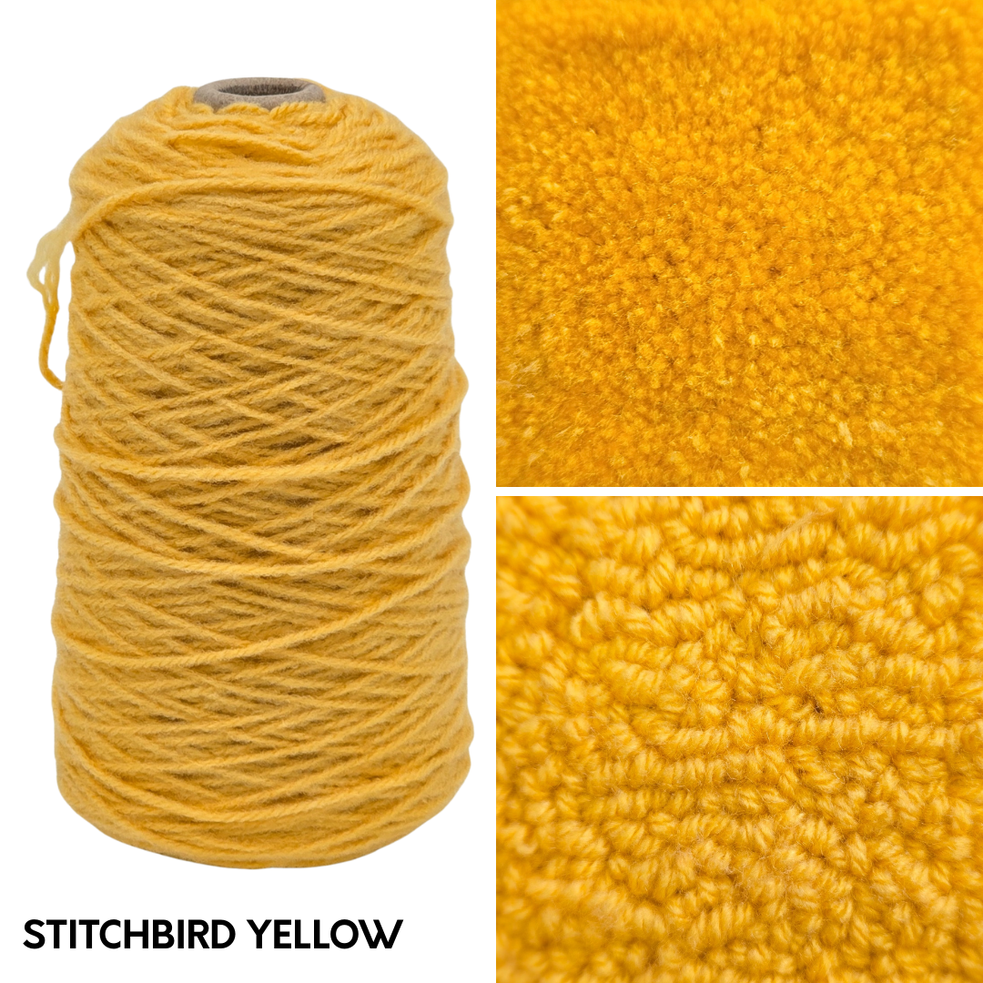 New Soft Matte 100% Acrylic Rug Yarn 250gms Cones - Pre Order Ships approx June 5th
