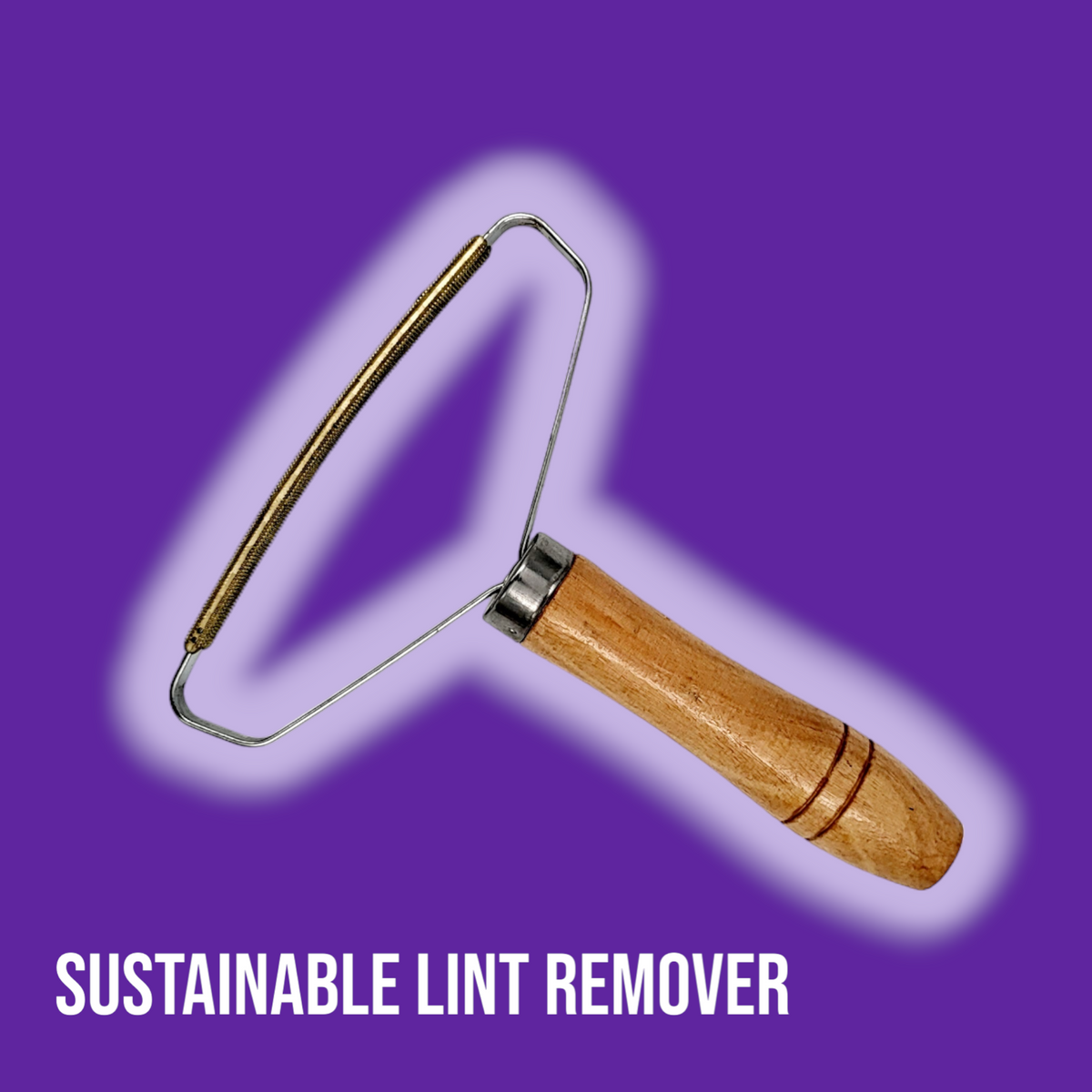 Wooden Sustainable Lint Remover