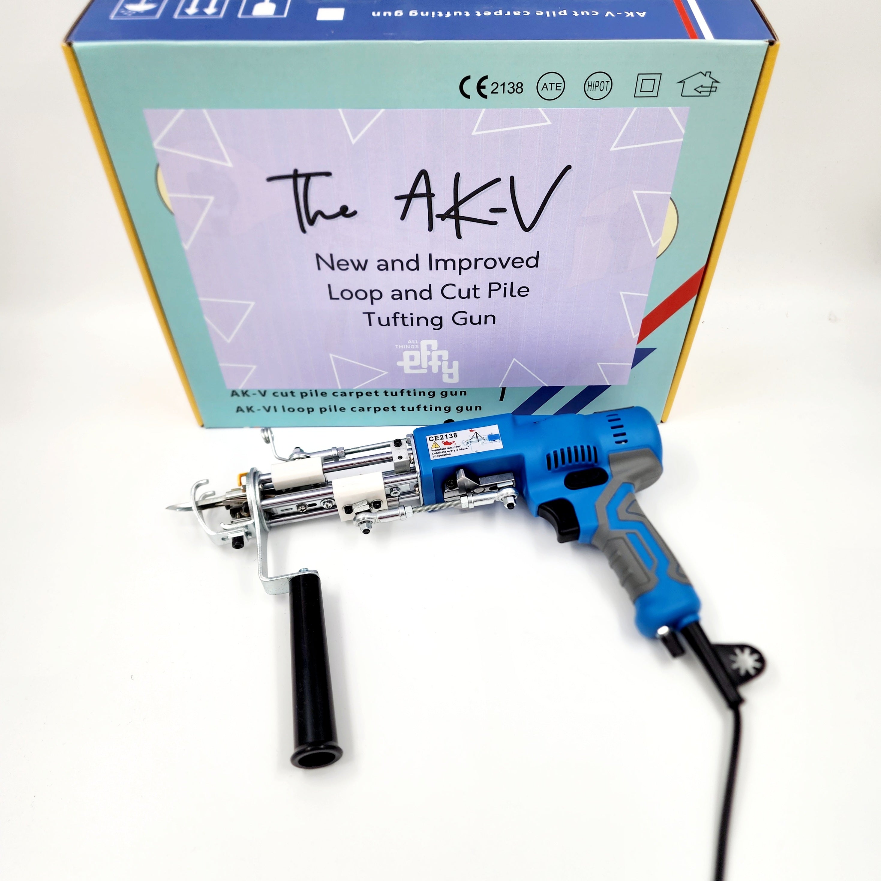 New AK-V Cut Pile Tufting Gun