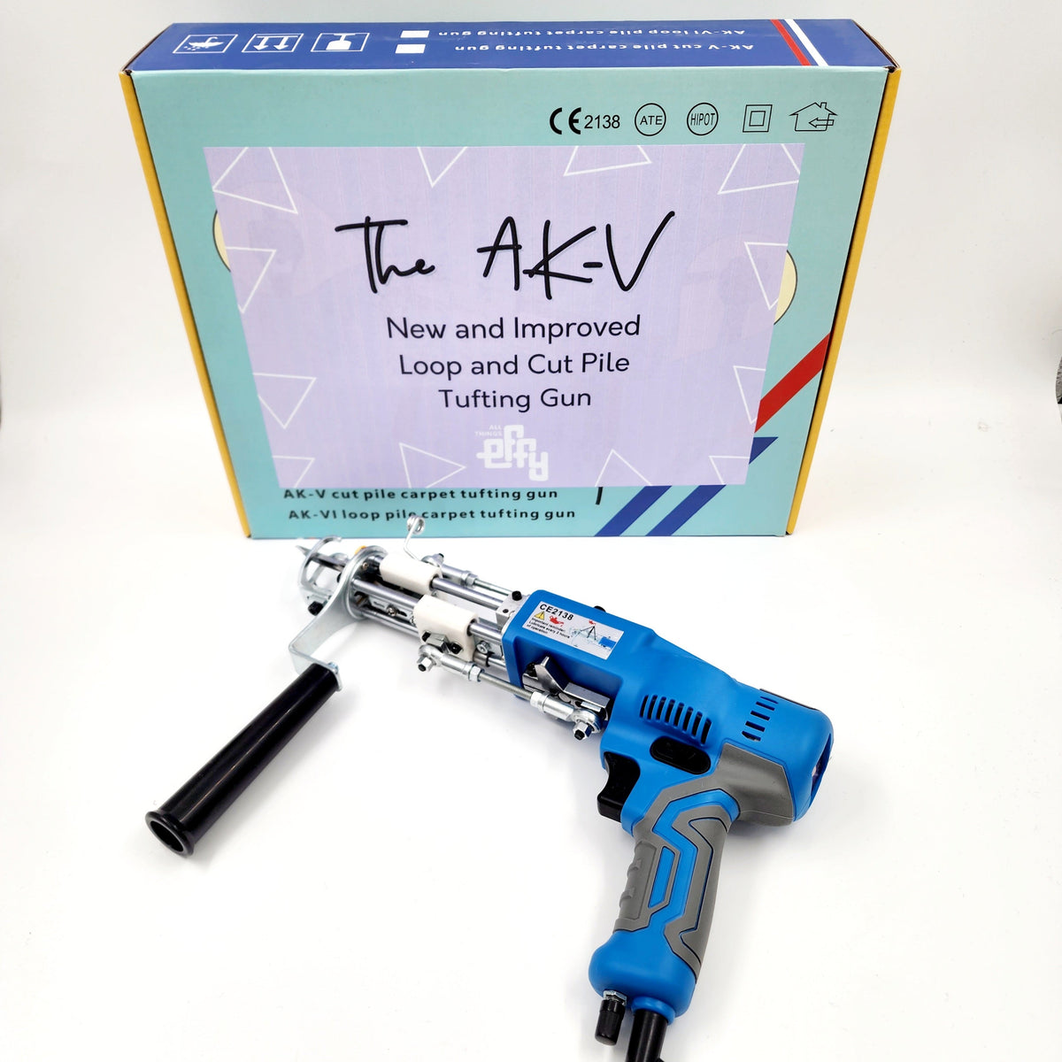 New AK-V Cut Pile Tufting Gun