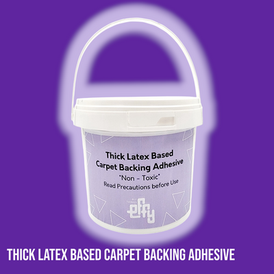 EFFY Thick Latex Rug Backing Adhesive 4L – Low Odour Carpet Glue for Tufted Rugs | Free Shipping from New Zeland