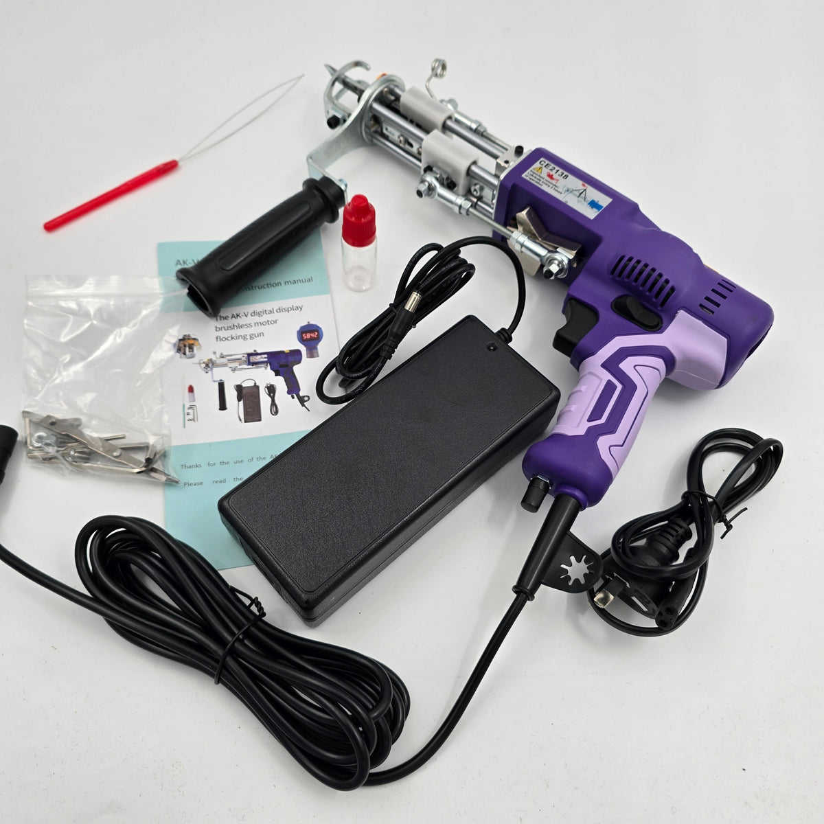 New AK-V Cut Pile Tufting Gun - New Color! Pre-order Ships approx Aug 27th 2026