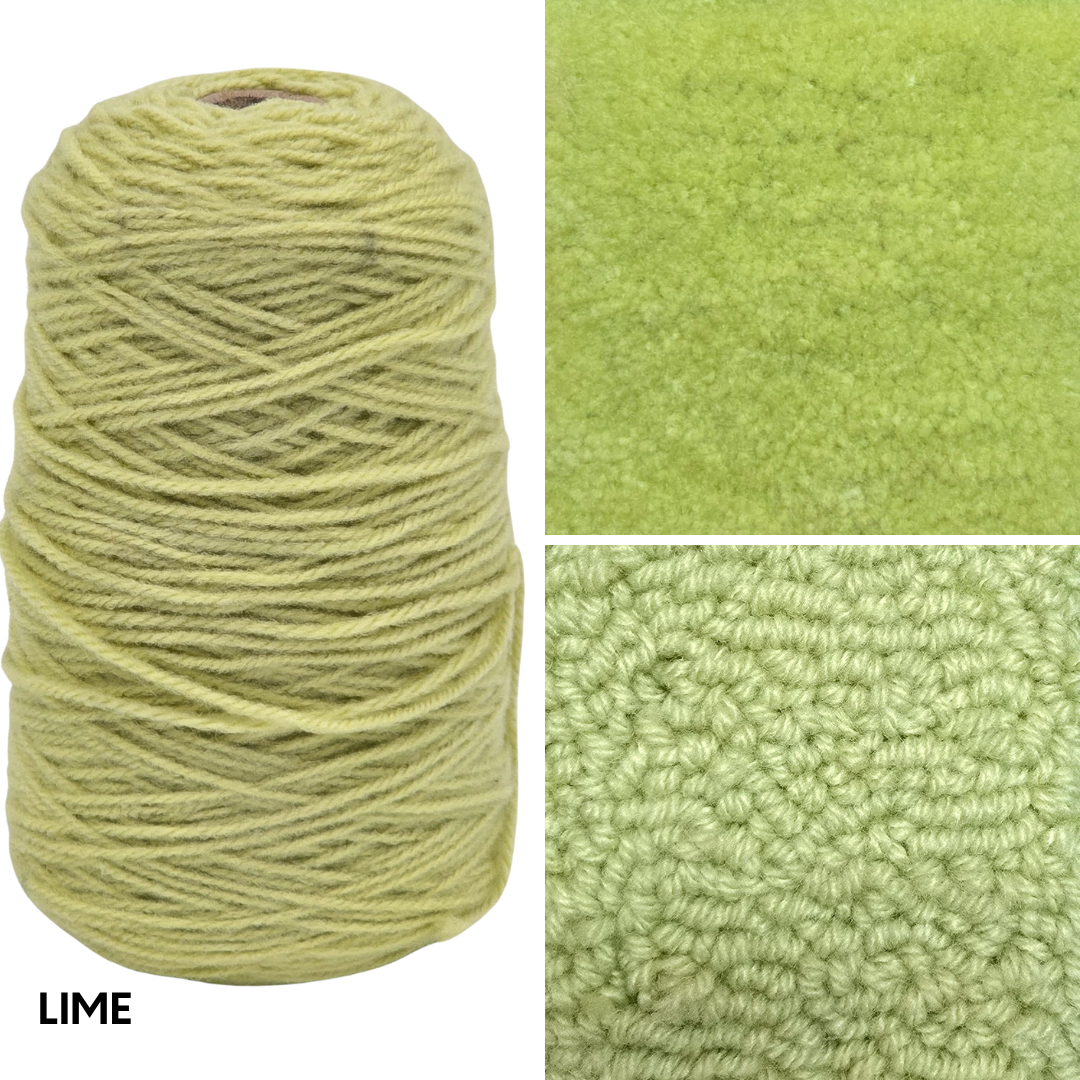 New Soft Matte 100% Acrylic Rug Yarn 250gms Cones - Pre Order Ships approx June 5th
