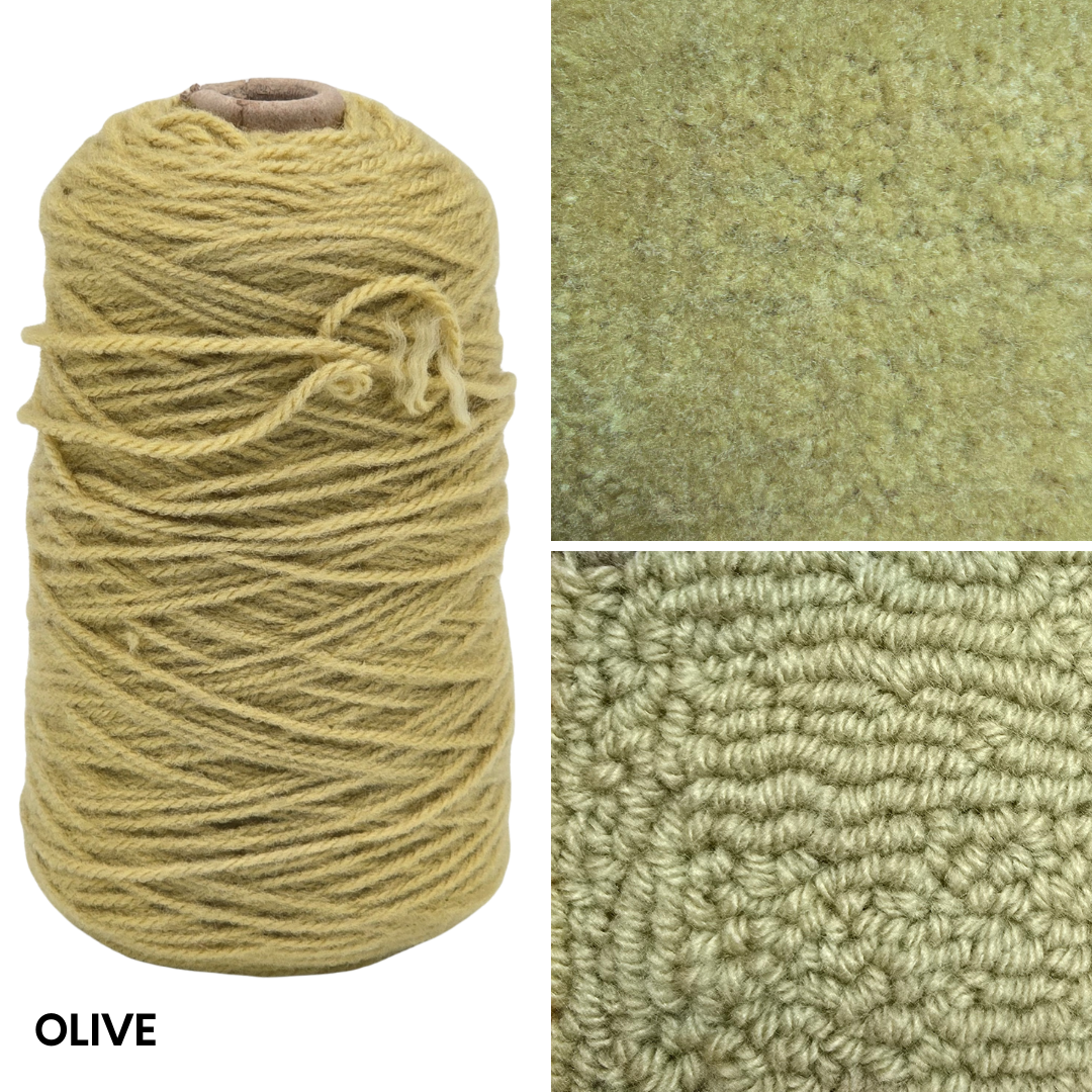 New Soft Matte 100% Acrylic Rug Yarn 250gms Cones - Pre Order Ships approx June 5th