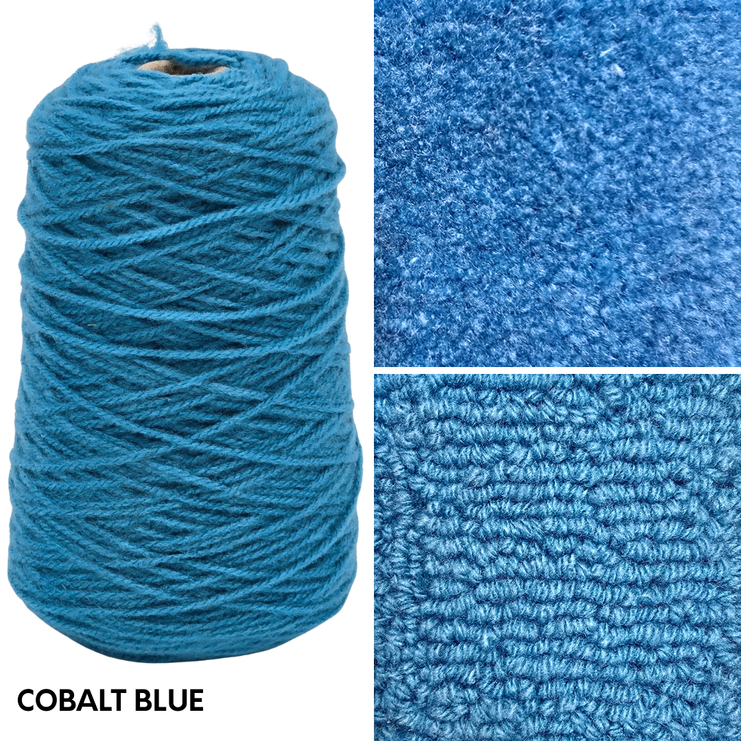 New Soft Matte 100% Acrylic Rug Yarn 250gms Cones - Pre Order Ships approx June 5th