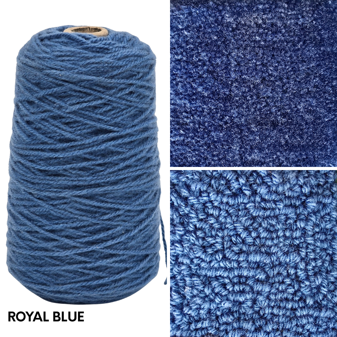 New Soft Matte 100% Acrylic Rug Yarn 250gms Cones - Pre Order Ships approx June 5th