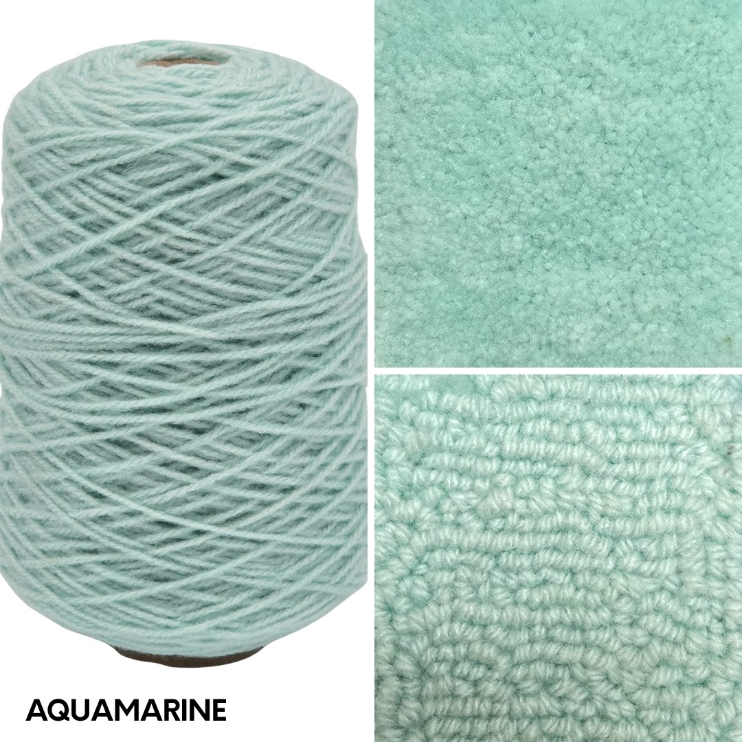 New Soft Matte 100% Acrylic Rug Yarn 250gms Cones - Pre Order Ships approx June 5th