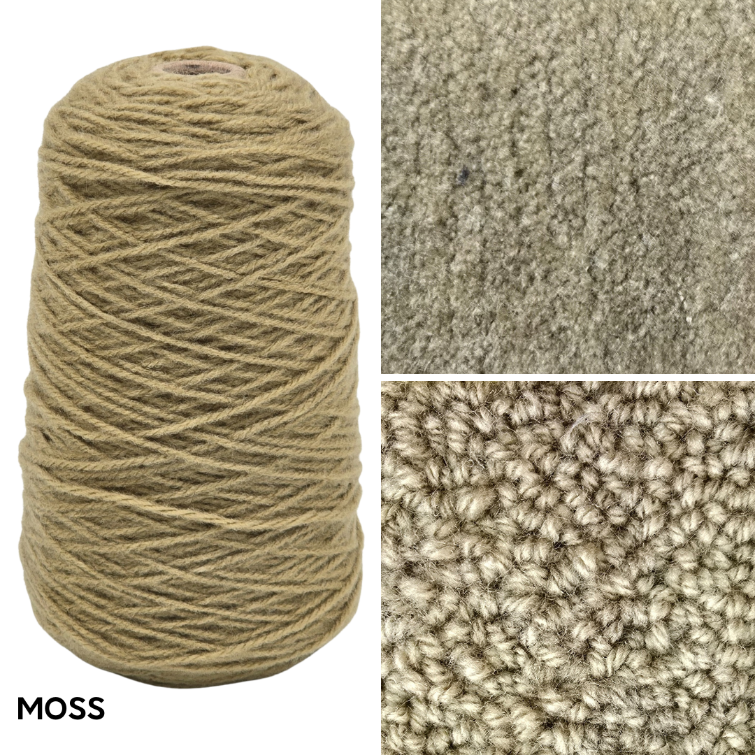 New Soft Matte 100% Acrylic Rug Yarn 250gms Cones - Pre Order Ships approx June 5th