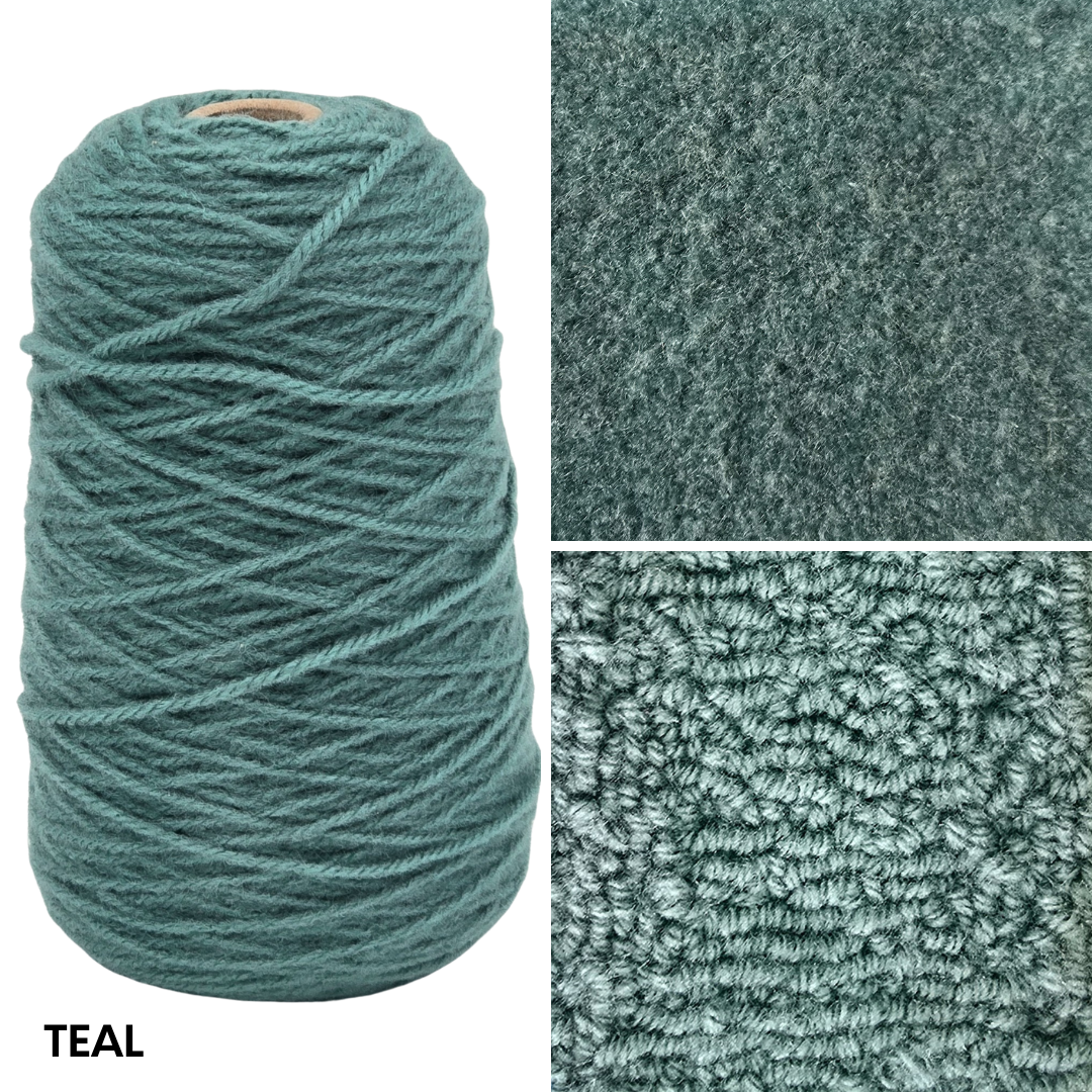 New Soft Matte 100% Acrylic Rug Yarn 250gms Cones - Pre Order Ships approx June 5th