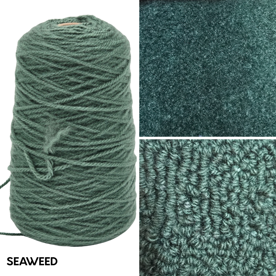 New Soft Matte 100% Acrylic Rug Yarn 250gms Cones - Pre Order Ships approx June 5th