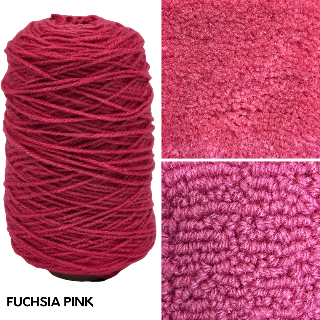 New Soft Matte 100% Acrylic Rug Yarn 250gms Cones - Pre Order Ships approx June 5th