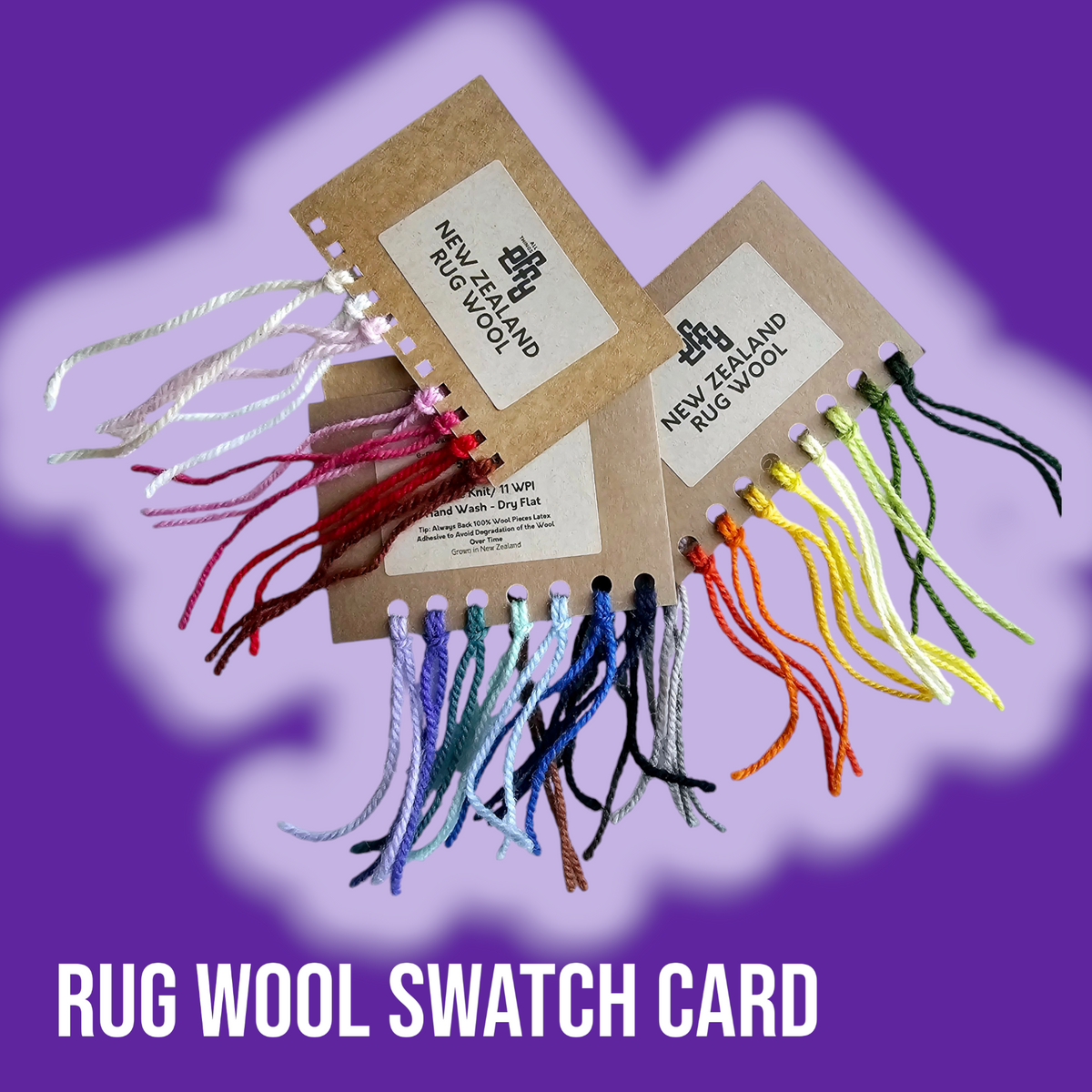 Rug Wool Swatch Card