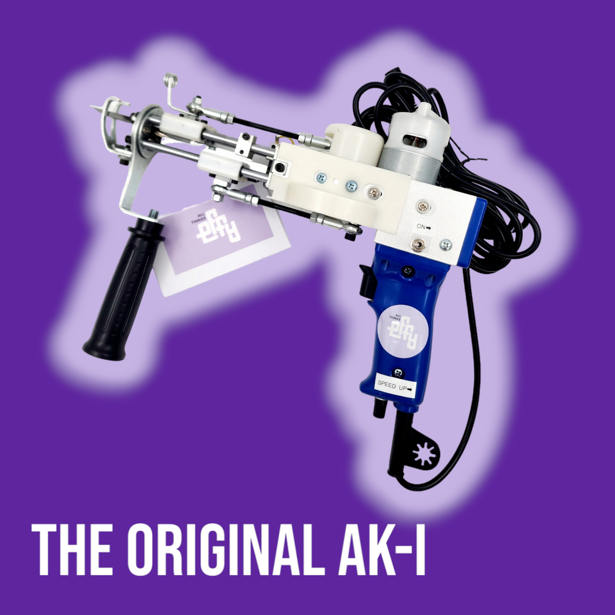 The Original AK-I Cut Pile Tufting Gun | Free Shipping