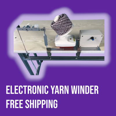 Jumbo E-Winder — Electric Yarn Winder | Free Shiping
