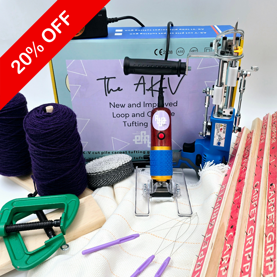The Ultimate Rug Tufting Starter Kit - Ships June 15th